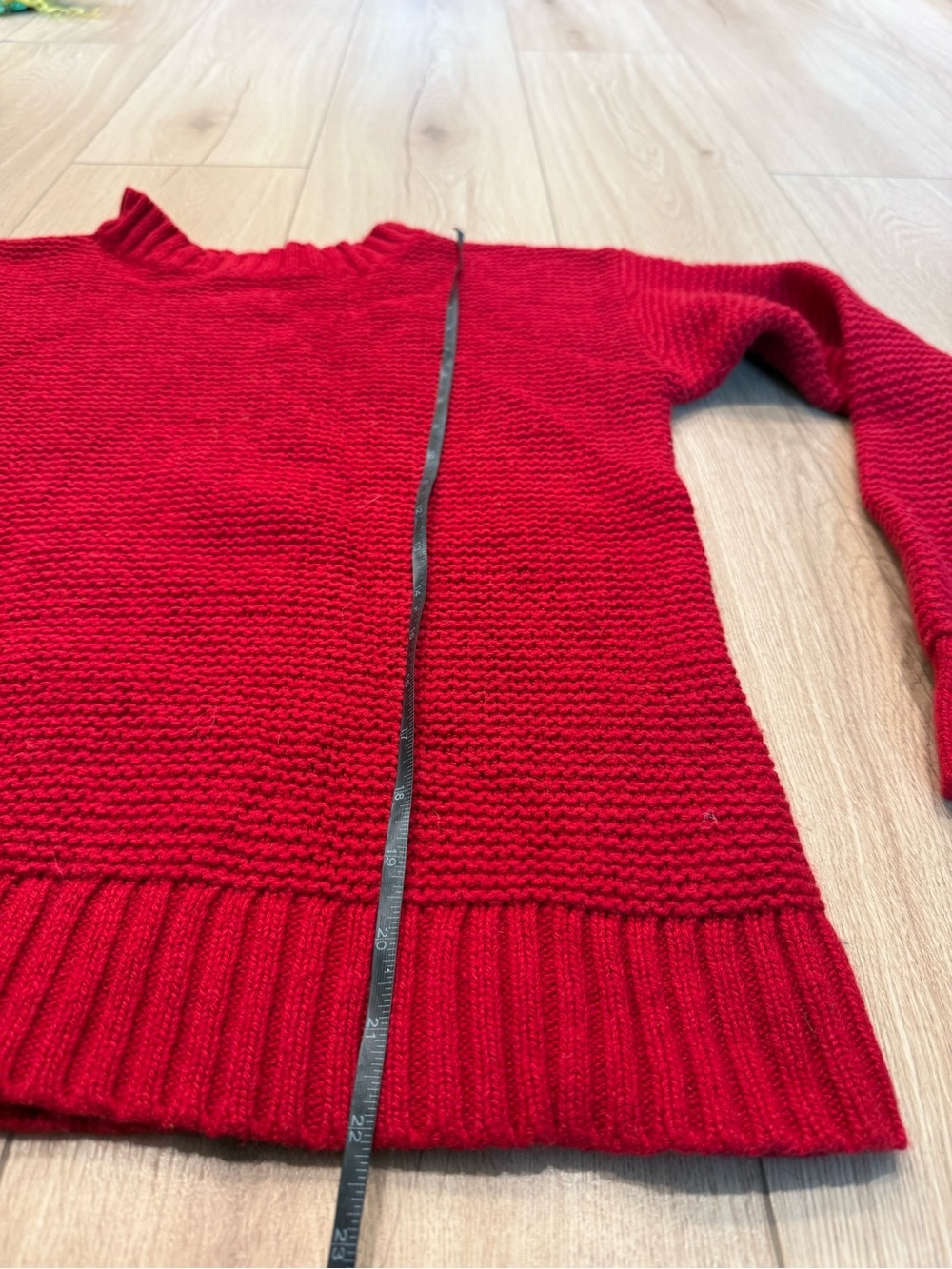 Pendleton Vibrant Red Crewneck Knit Sweater - Picture 6 of 7